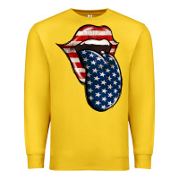 Lemon America 4th Of July Tongue Premium Sweatshirt - Jasminsmagicworld