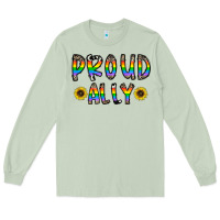 Matcha proud ally Long Sleeve Tee - CowhideDigitalArt