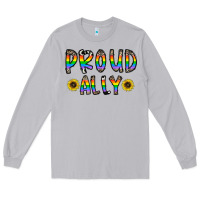 Moon Dust proud ally Long Sleeve Tee - CowhideDigitalArt