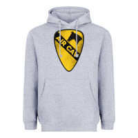 Heather Grey 1st cavalry division air cav Heavyweight Hoodie - Jasminsmagicworld