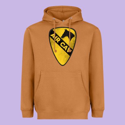 1st Cavalry Division Air Cav Heavyweight Hoodie Designed By Jasminsmagicworld