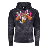 Cloud Black Pink and white sneaker girl Vintage Hoodie - RanaPortraitStore