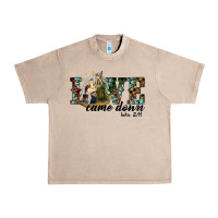 French Oak love came down holy family Urban Heavy Tee - RanaPortraitStore