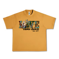 Peanut Butter love came down holy family Urban Heavy Tee - RanaPortraitStore