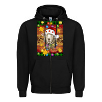 Black Christmas sheep air freshener Zipper Hoodie - Artiststas