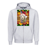 Heather Grey Christmas sheep air freshener Zipper Hoodie - Artiststas