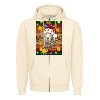 Sandshell Christmas sheep air freshener Zipper Hoodie - Artiststas