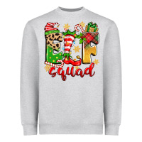 Heather Grey elf squad Heavyweight Sweatshirt - Zillion Design Studio