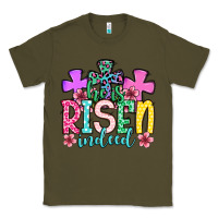 Army Green Easter Day He is risen indeed Classic Tee - OliviaCreatesArt