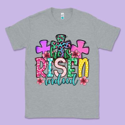 Easter Day He Is Risen Indeed Classic Tee Designed By Oliviacreatesart
