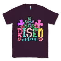 Plum Easter Day He is risen indeed Classic Tee - OliviaCreatesArt