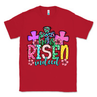 Red Easter Day He is risen indeed Classic Tee - OliviaCreatesArt
