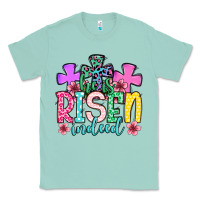 Seafoam Easter Day He is risen indeed Classic Tee - OliviaCreatesArt