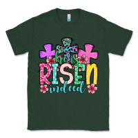 Sports Green Easter Day He is risen indeed Classic Tee - OliviaCreatesArt