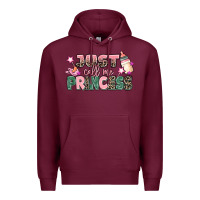Burgundy just call me princess Premium Hoodie - MaliasSmallBusiness