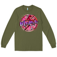 Army Green mama valentine Long Sleeve Tee - RacoonDesign