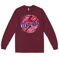 Burgundy mama valentine Long Sleeve Tee - RacoonDesign