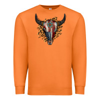 Carrot American Bull Skull Premium Sweatshirt - Jasminsmagicworld