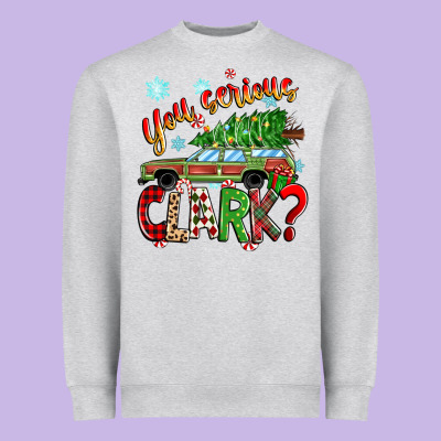 You Serious Clark Heavyweight Sweatshirt Designed By Zillion Design Studio