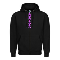 Black Halloween Key Fob Zipper Hoodie - BundleAndBundleShop