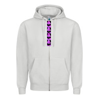 Dove Grey Halloween Key Fob Zipper Hoodie - BundleAndBundleShop