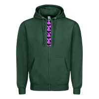 Sports Green Halloween Key Fob Zipper Hoodie - BundleAndBundleShop