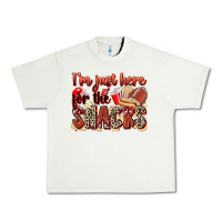Pistachio i'm just here for the snacks american football Urban Heavy Tee - Zillion Design Studio