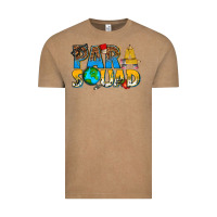 Vintage Coffee para squad Vintage Tee - texasbilliewilder