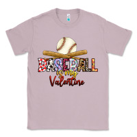 Lilac baseball is my valentine Classic Tee - RacoonDesign