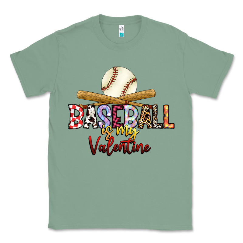 Baseball Is My Valentine Classic Tee by RacoonDesign | Teevron