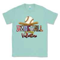 Seafoam baseball is my valentine Classic Tee - RacoonDesign