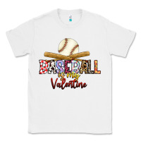 White baseball is my valentine Classic Tee - RacoonDesign