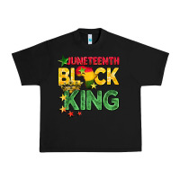 Black juneteenth black king Urban Heavy Tee - BarkalooDesign