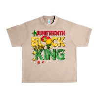 French Oak juneteenth black king Urban Heavy Tee - BarkalooDesign