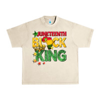 Sandshell juneteenth black king Urban Heavy Tee - BarkalooDesign