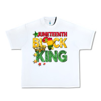 White juneteenth black king Urban Heavy Tee - BarkalooDesign