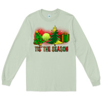 Matcha tis the season christmas with tennis ball and tree cookie Long Sleeve Tee - FaDigitalArtStudio