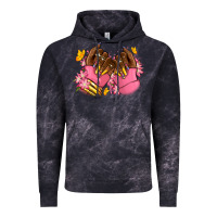 Cloud Black Pink afro nails Vintage Hoodie - RanaPortraitStore