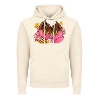 Vintage Artic Pink afro nails Vintage Hoodie - RanaPortraitStore