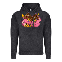 Vintage Black Pink afro nails Vintage Hoodie - RanaPortraitStore
