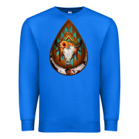 True Royal aztec bullskull teardrop earrings Premium Sweatshirt - Jasminsmagicworld