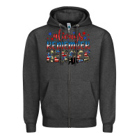 Charcoal Heather always remember heroes Zipper Hoodie - JahusDesignShop