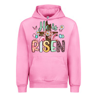 Fuchsia Pink he is risen Urban Hoodie - Artiststas