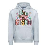 Heather Grey he is risen Urban Hoodie - Artiststas