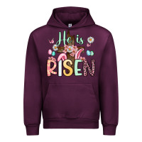 Mauve Wine he is risen Urban Hoodie - Artiststas
