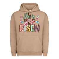 Pigment Burro he is risen Urban Hoodie - Artiststas