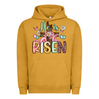 Pigment Peanut Butter he is risen Urban Hoodie - Artiststas