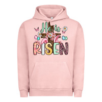 Pigment Salmon he is risen Urban Hoodie - Artiststas