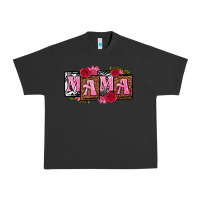 Pigment Black mama with license letters mothers day Urban Heavy Tee - texasbilliewilder