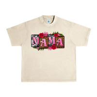 Sandshell mama with license letters mothers day Urban Heavy Tee - texasbilliewilder